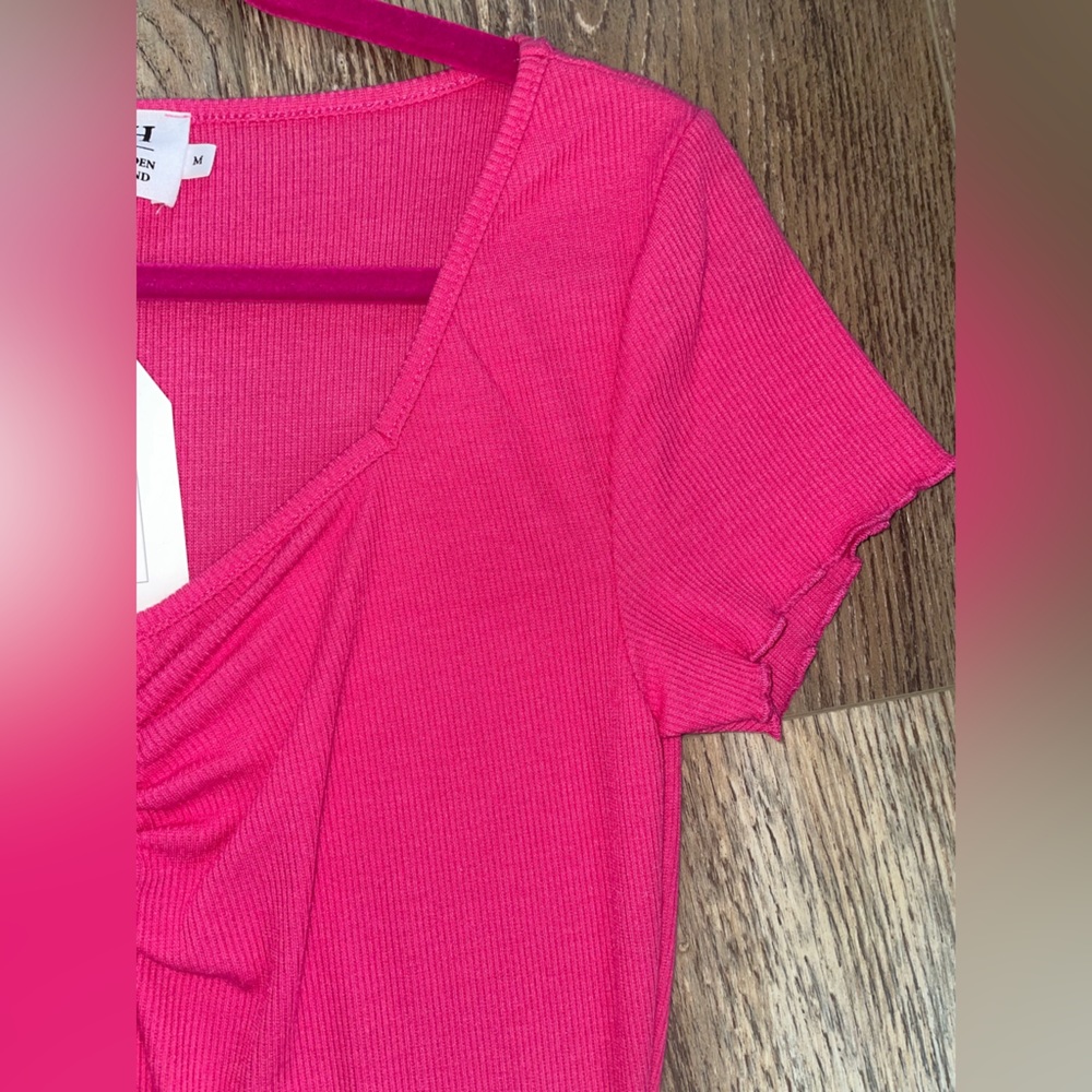 🎀Pink Ribbed Dress🎀 - Picture 3 of 7